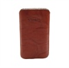 Konkis Leather Case iPhone 4 / 4S, HTC Desire S, Nokia Asha 303 - Washed Choco Brown